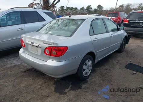 2005 Toyota Corolla Le z USA, uszkodzony, nr VIN 2T1BR32E15C409033